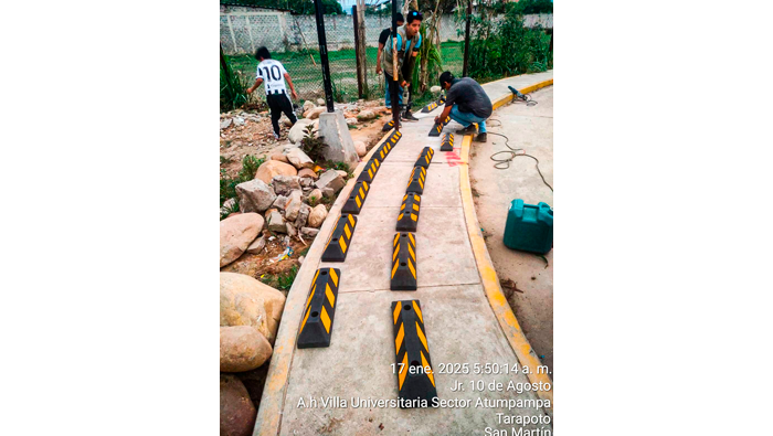 Trabajando para promover la movilidad sostenible en Tarapoto.