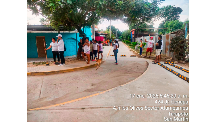 Trabajando para promover la movilidad sostenible en Tarapoto.