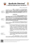 Vista preliminar de documento Resolución Directoral N° 0089-2025-GRSM-DRE-UGEL-SAN-MARTIN