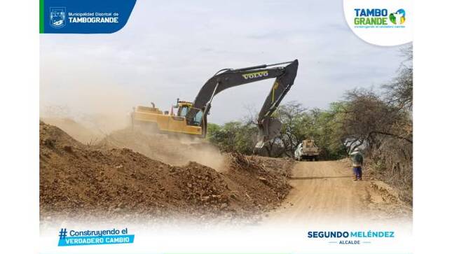 MDT realiza mantenimiento de la trocha carrozable en la zona de San Pedro