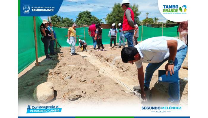 MDT supervisa obra en la I.E. 14975 del C.P. El Carbón