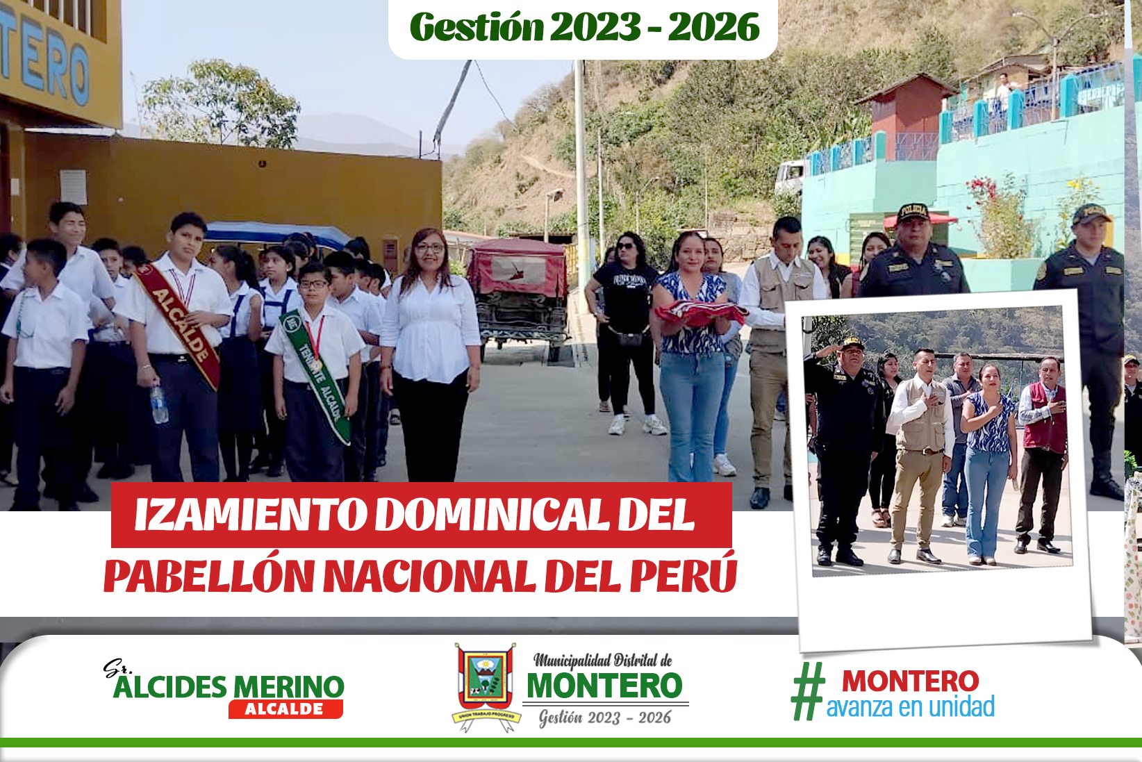 Izamiento Dominical del Pabellón Nacional del Perú 