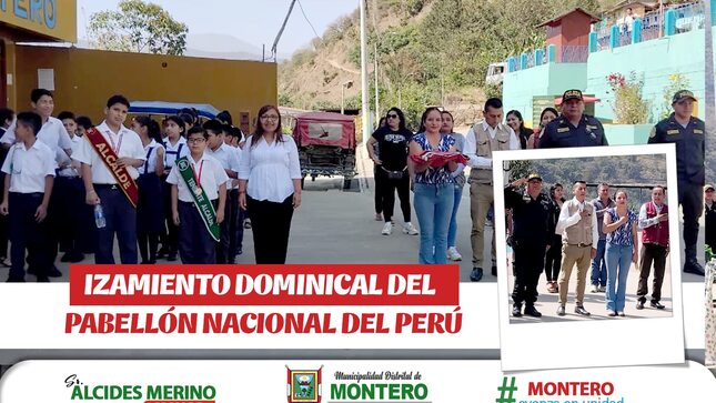 Izamiento Dominical del Pabellón Nacional del Perú 