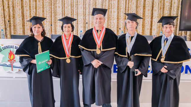 Mesa de Honor de la ceremonia Doctor Honoris Causa