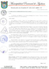 Vista preliminar de documento RESOLUCION DE ALCALDIA N° 020-2021-MPA-A