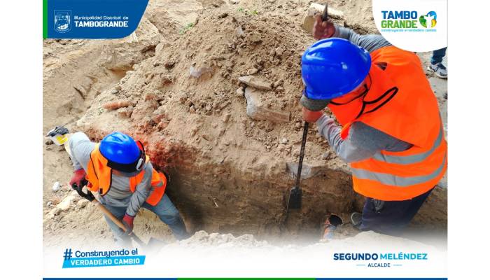 MDT supervisa avances de obra de agua potable en el A.H. Froilán Alama