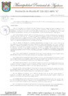 Vista preliminar de documento RESOLUCION DE ALCALDIA N° 026-2021-MPA-A