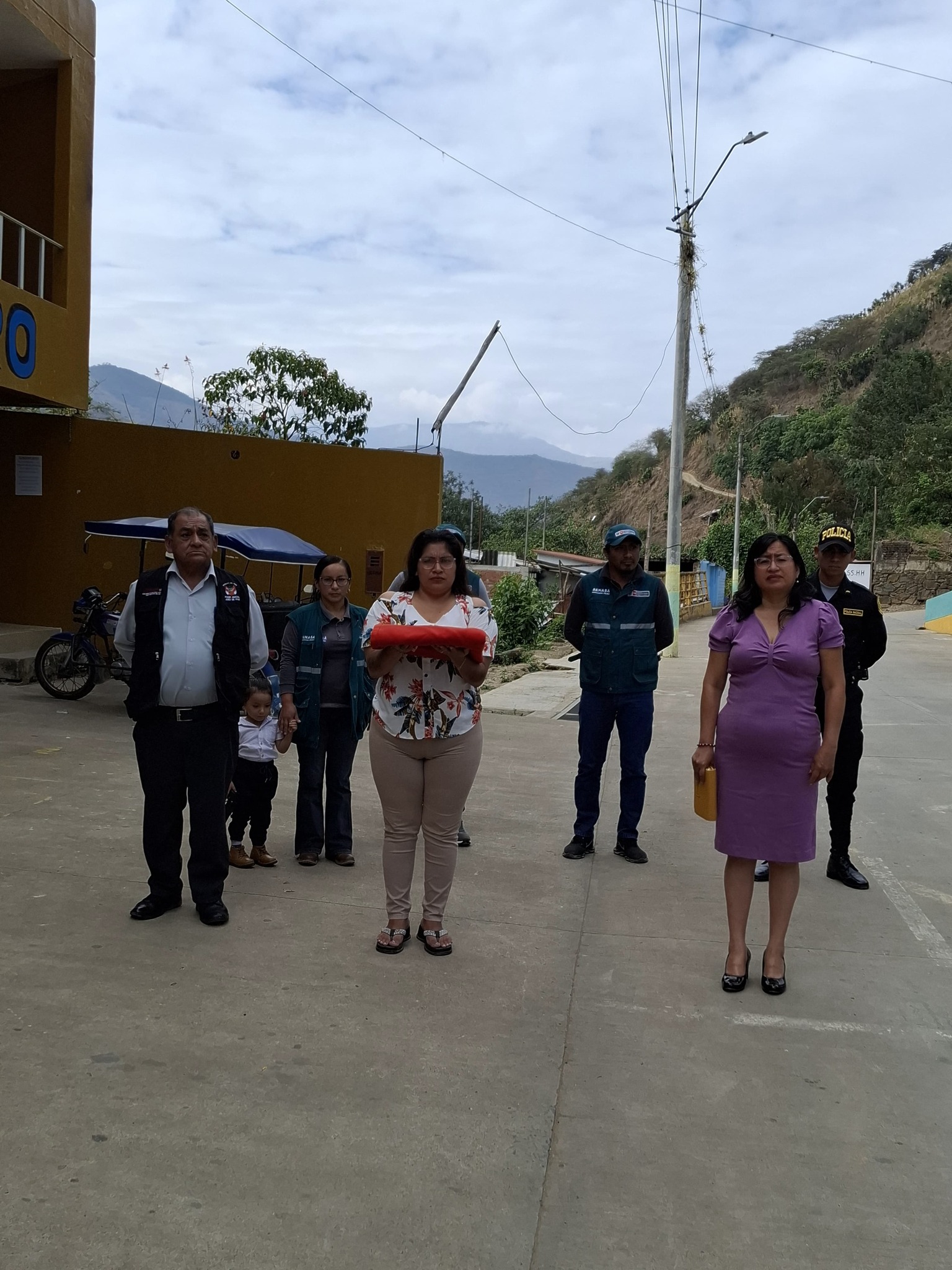 Izamiento Dominical del Pabellón Nacional del Perú 