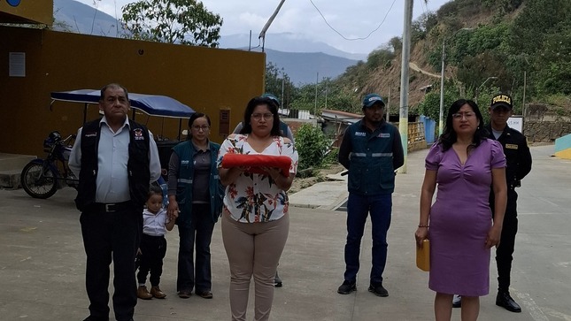 Izamiento Dominical del Pabellón Nacional del Perú 