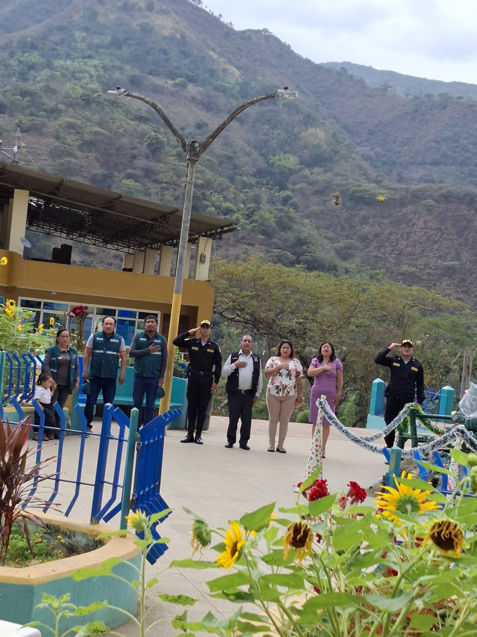 Izamiento Dominical del Pabellón Nacional del Perú 