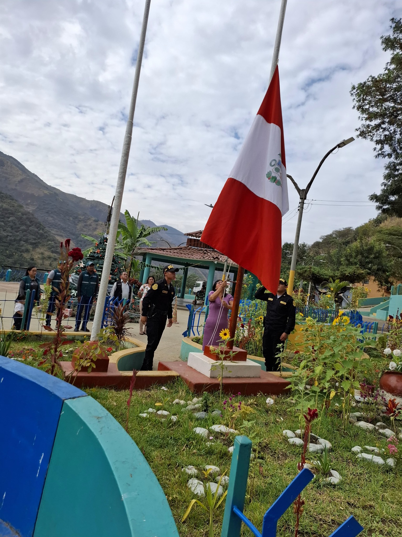 Izamiento Dominical del Pabellón Nacional del Perú 