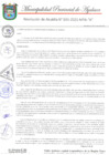 Vista preliminar de documento RESOLUCION DE ALCALDIA N° 031-2021-MPA-A
