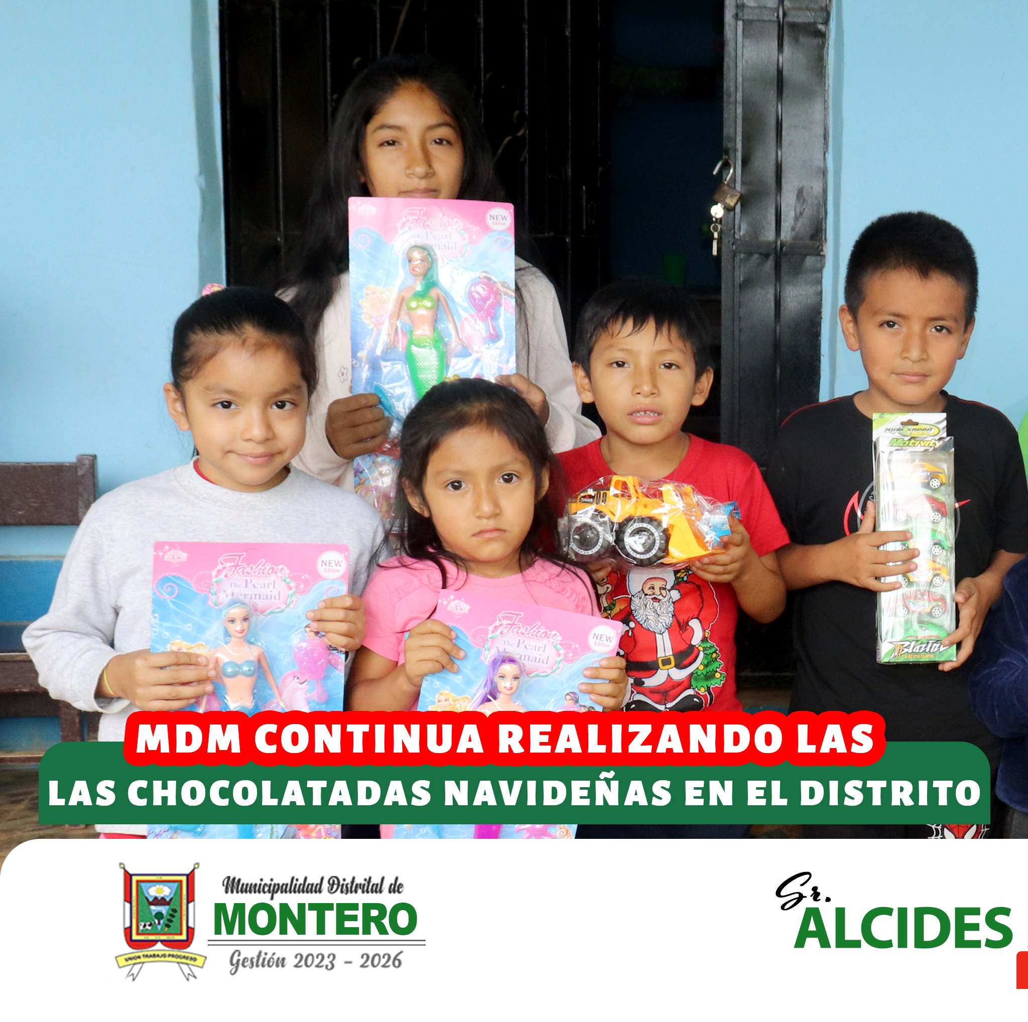 MDM Lleva Alegría y Sorpresas a Nuestros Niños