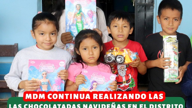 MDM  Lleva Alegría y Sorpresas a Nuestros Niños 