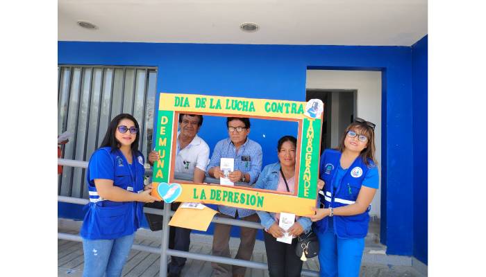 MDT realiza actividades de concientización en el día mundial de la lucha contra la depresión