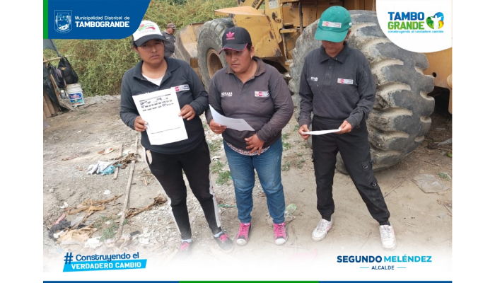 MDT comprometida con un Tambogrande limpio y saludable