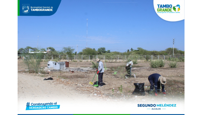 MDT refuerza la limpieza y cuida la salud de la comunidad