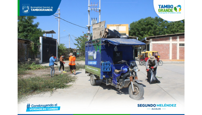 MDT refuerza la limpieza y cuida la salud de la comunidad