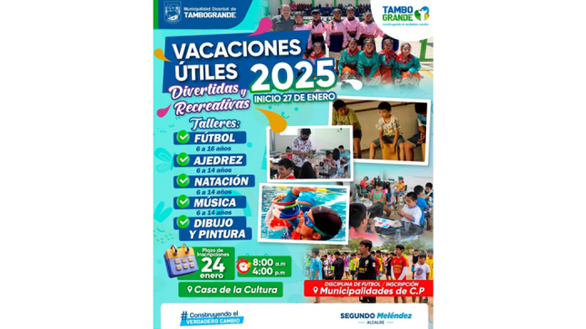 Vacaciones útiles 2025