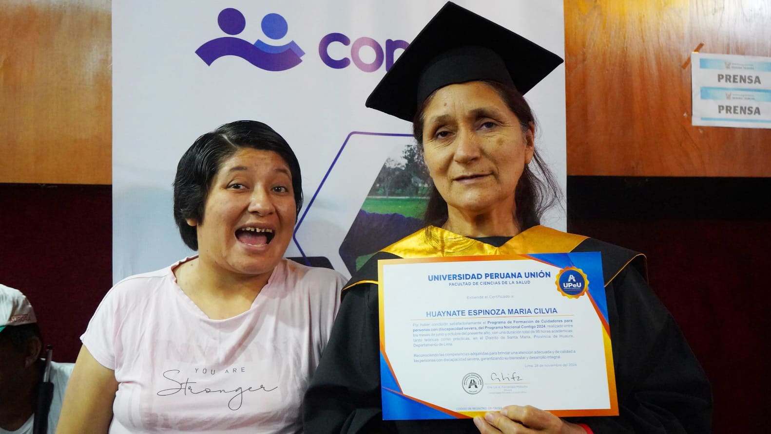 Formación de Cuidadores: iniciativa del programa Contigo que transforma y mejora la vida de personas con discapacidad severa