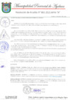 Vista preliminar de documento RESOLUCION DE ALCALDIA N° 061-2021-MPA-A