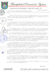 Vista preliminar de documento RESOLUCION DE ALCALDIA N° 064-2021-MPA-A