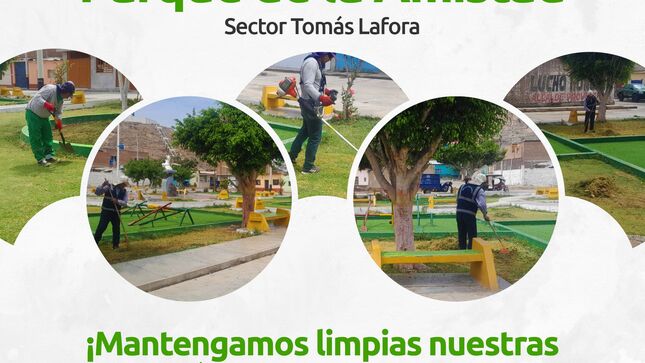 Cuidado de espacios públicos