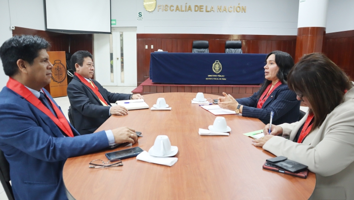 Poder Judicial y Ministerio Público coordinan estrategias conjuntas para fortalecer sistema de justicia en la región Piura