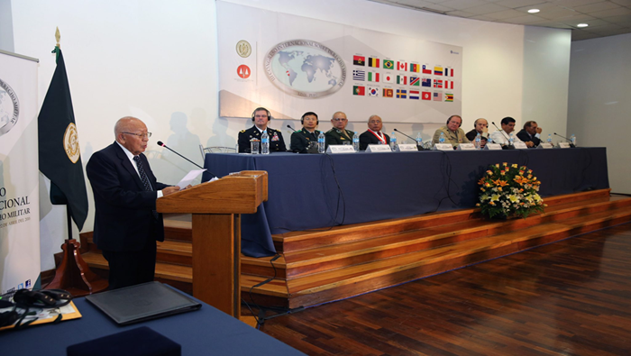 Presidente del TC inaugura Congreso Internacional sobre Derecho Militar