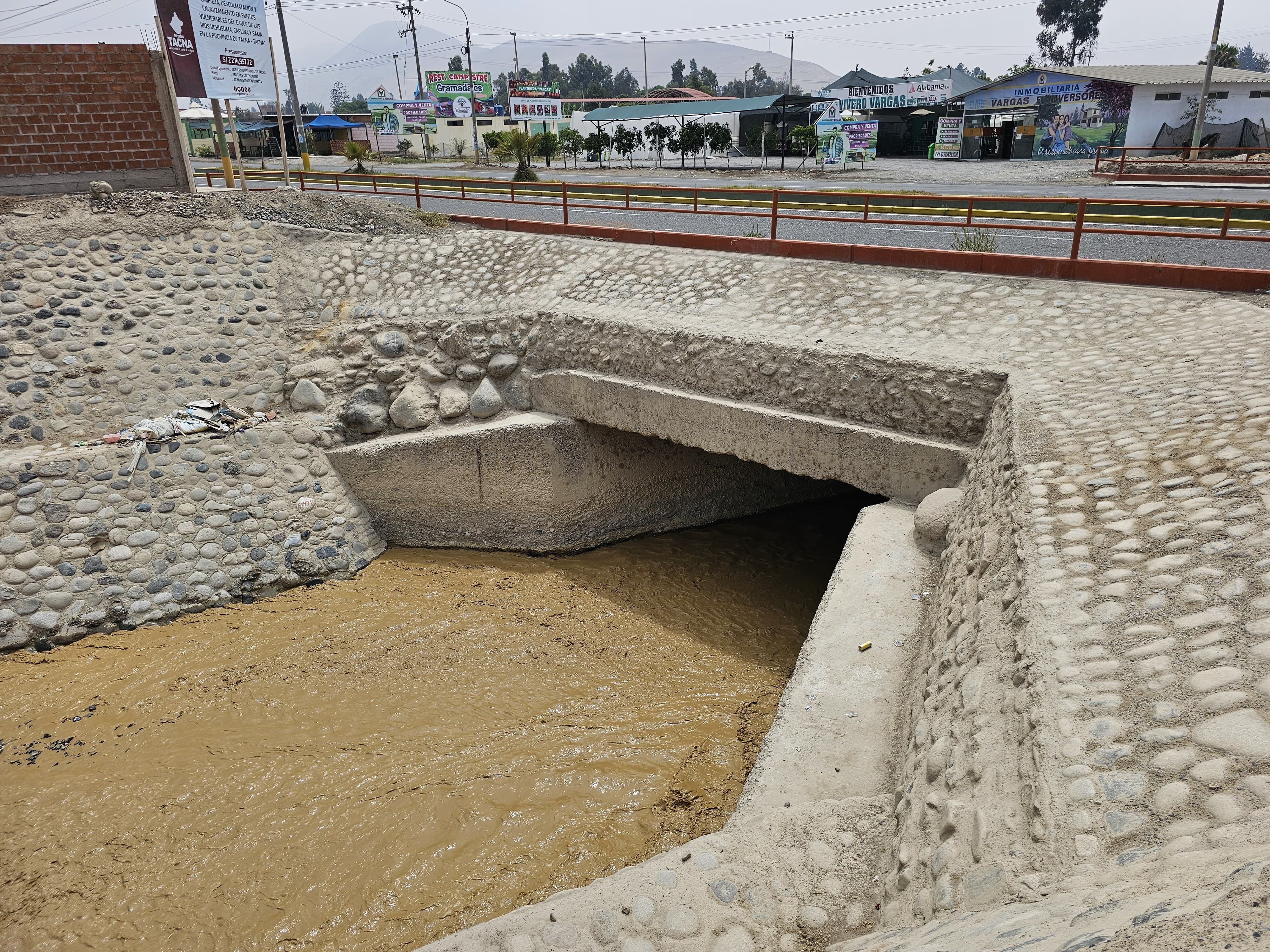 Principales ríos incrementan su caudal por lluvias