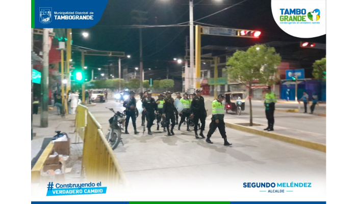 MDT realiza operativo inopinado de recuperación de espacios públicos