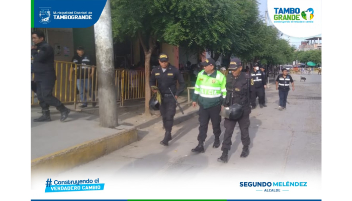 MDT realiza operativo inopinado de recuperación de espacios públicos