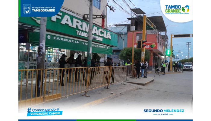 MDT realiza operativo inopinado de recuperación de espacios públicos
