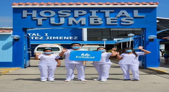 Internos de medicina se suman a la Red Tumbes de EsSalud para reforzar atenciones