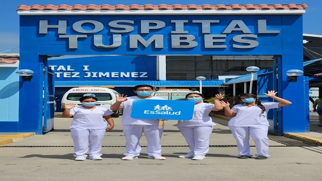Internos de medicina se suman a la Red Tumbes de EsSalud para reforzar atenciones 