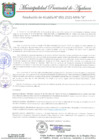 Vista preliminar de documento RESOLUCION DE ALCALDIA N° 091-2021-MPA-A