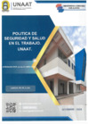 Vista preliminar de documento Política de SST-UNAAT