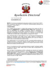 Vista preliminar de documento Resolución Directoral N° 0316-2025-MTC/17.02