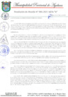 Vista preliminar de documento RESOLUCION DE ALCALDIA N° 096-2021-MPA-A
