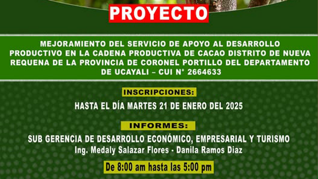 Flyer de la actividad