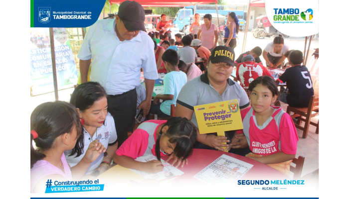 MDT fomenta la seguridad ciudadana a través de actividades recreativas