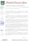 Vista preliminar de documento RESOLUCION DE ALCALDIA N° 100-2021-MPA-A