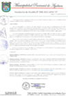 Vista preliminar de documento RESOLUCION DE ALCALDIA N° 098-2021-MPA-A