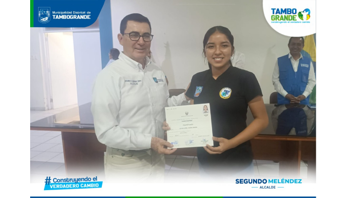 MDT entrega certificados a 661 adolescentes del CETPRO - Tambogrande