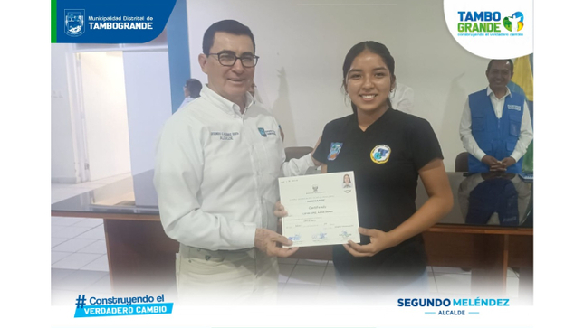 MDT entrega certificados a 661 adolescentes del CETPRO - Tambogrande