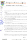 Vista preliminar de documento RESOLUCION DE ALCALDIA N° 103-2021-MPA-A