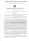 Vista preliminar de documento RD 36-2025 - IMPROCEDENTE RECONO AÑOS SERVICIOS CONTRATADO - ESPINOZA MEJIA MILA