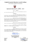 Vista preliminar de documento RD 39-2025 - ENCARGAR ESPECIALISTA EPT - REGALADO CUENTAS HEINER LUIS