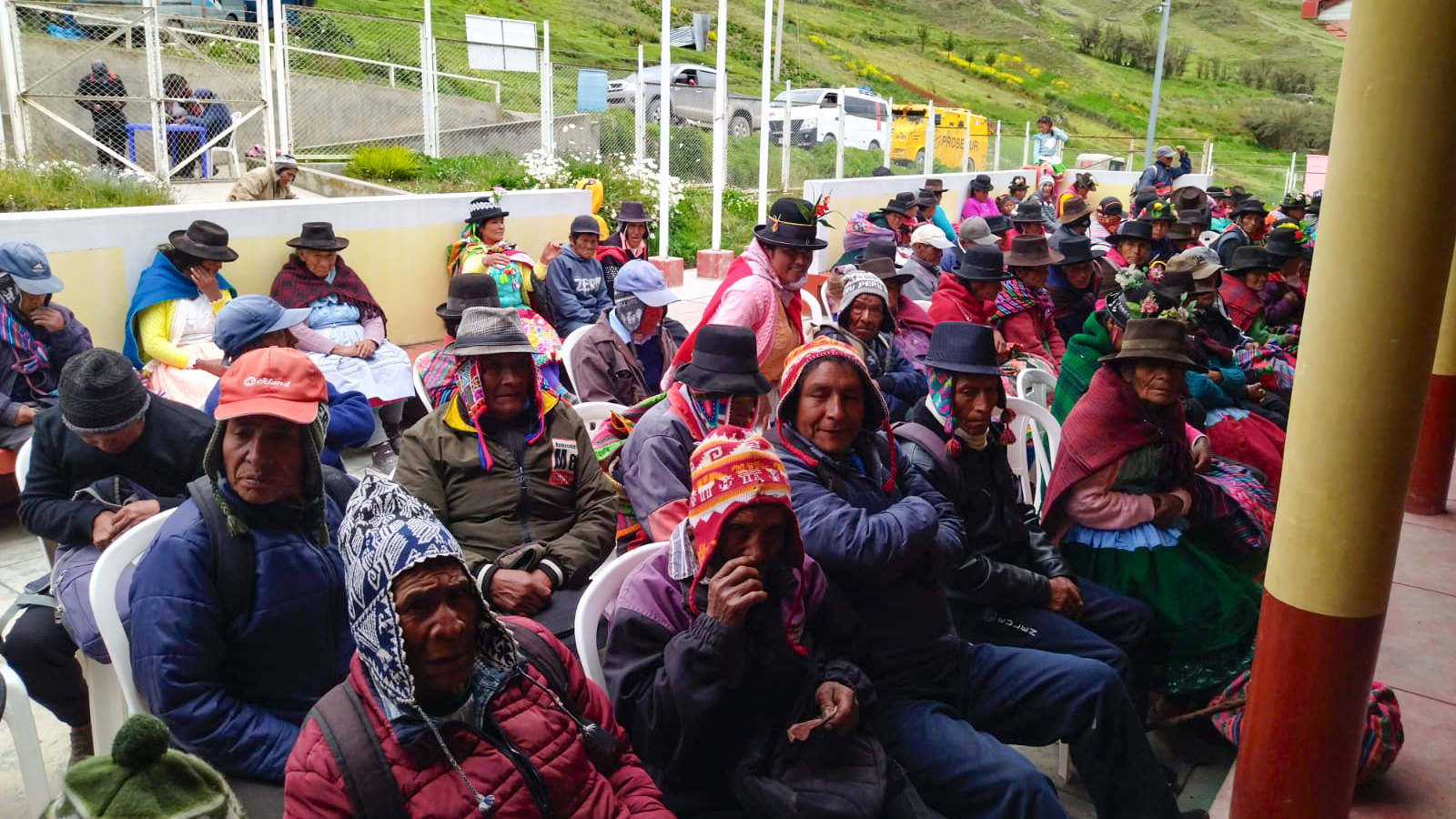 Entrega de la subvención económica - Pension65 - Tambo Cunya-Ayacucho