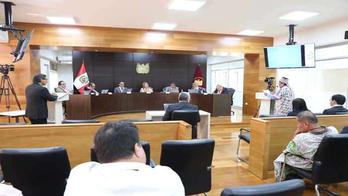 Pleno del TC sesionó en audiencia pública y dejó al voto cuatro procesos de inconstitucionalidad